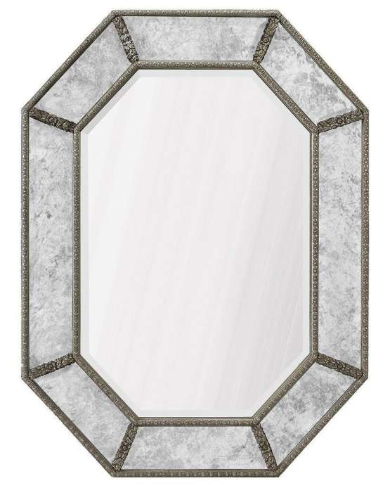 Зеркало “Ньюпорт” Florentine silver/19