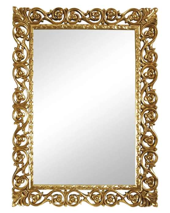 Зеркало в раме “Бергамо” 20C. Gold/8