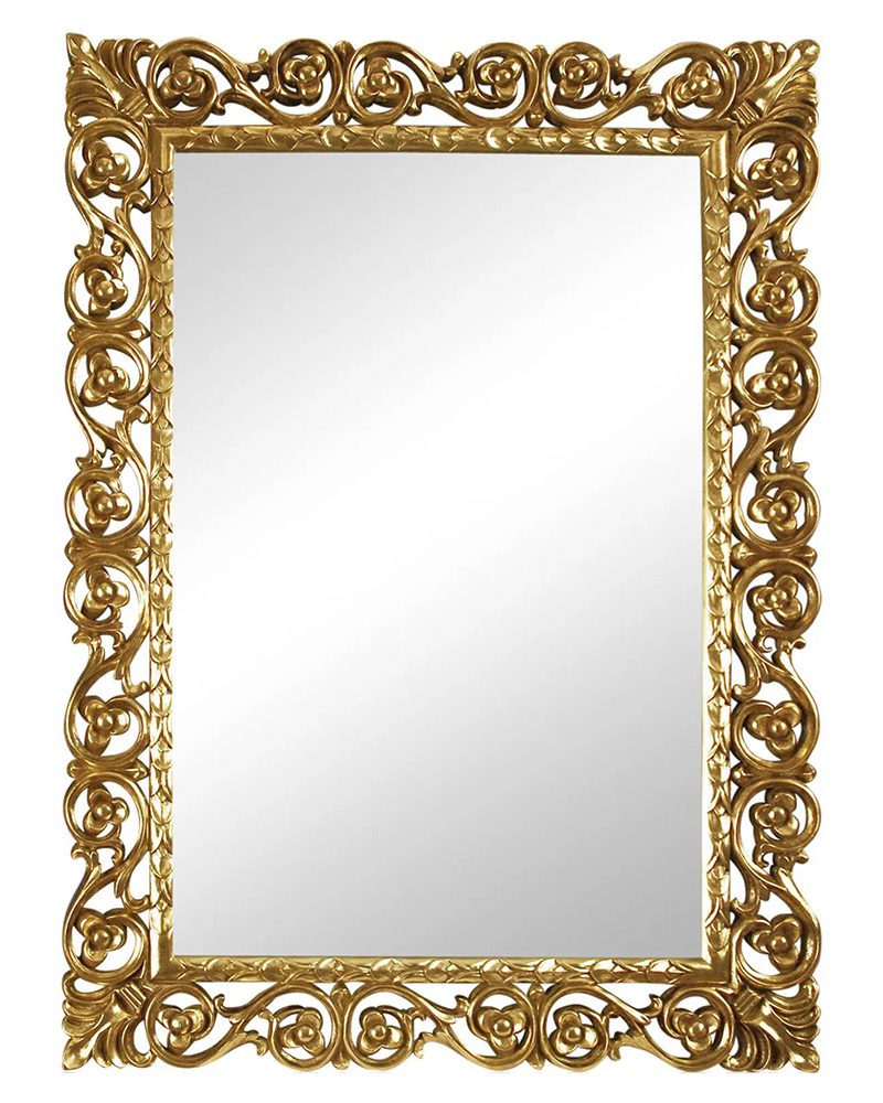 Зеркало в раме “Бергамо” 20C. Gold/8