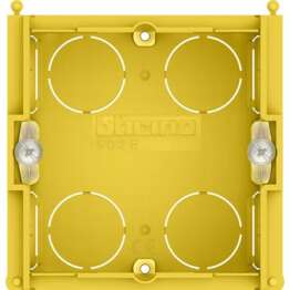 Bticino – Коробка монтажная для сплошных стен 70×70х49,5