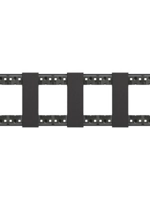 BticinoLivingNow - Декоративная рамка 4 поста (2+2+2+2М) цвет черный