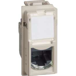 BticinoLivingNow – Розетка компьютерная RJ45 cat5e UTP 1М цвет песочный