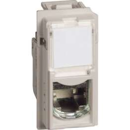 BticinoLivingNow – Розетка компьютерная RJ45 cat6a UTP 1М цвет песочный