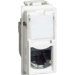 BticinoLivingNow – Розетка компьютерная RJ45 cat5e UTP 1М цвет белый