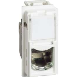 BticinoLivingNow – Розетка компьютерная RJ45 cat6a UTP 1М цвет белый