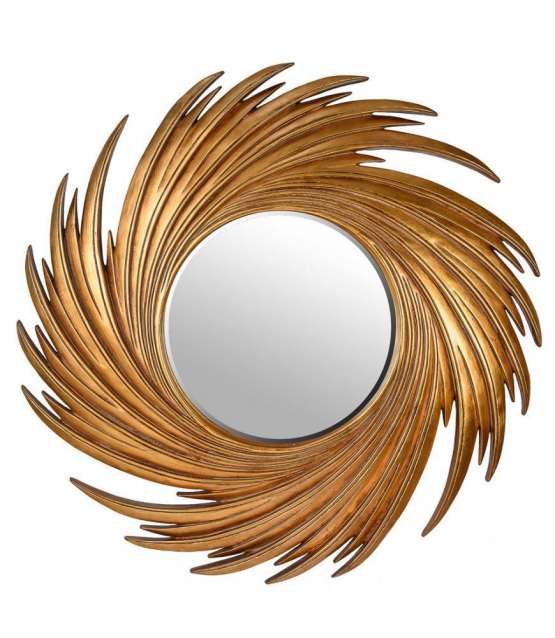 Зеркало в раме “Свирл” 20C. Gold/08