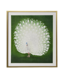 Интерьерный постер “White Peacock”