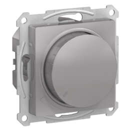 ATLASDESIGN СВЕТОРЕГУЛЯТОР (диммер) поворотно-нажимной, LED, RC, 400Вт, механизм, АЛЮМИНИЙ