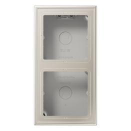 ES2582A-L Накладная коробка 2-я JUNG LS 990 нержавеющая сталь