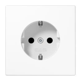 LS1520KIWW Розетка SCHUKO® 16A со шторками – LS (белый)