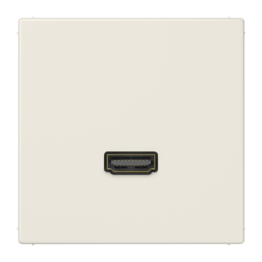 MALS1112 Одиночный разъем HDMI – LS (слоновая кость)