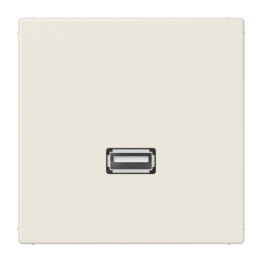MALS1122 Одиночный разъем USB 2.0 – LS (слоновая кость)
