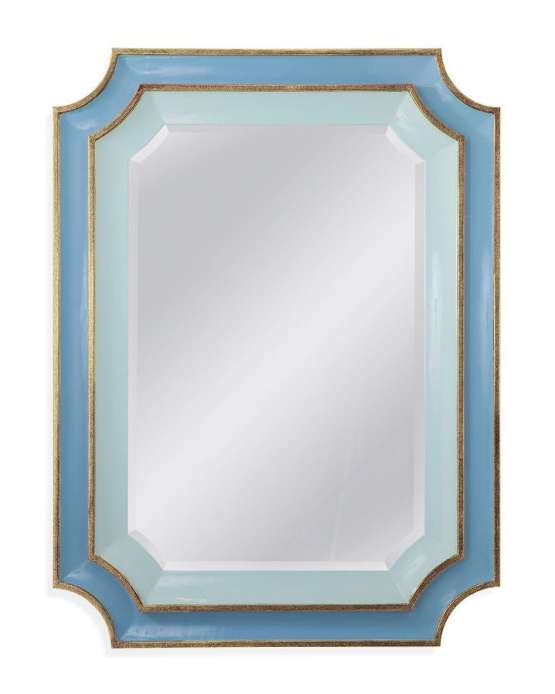 Зеркало в раме "Кьяра" Sky Blue