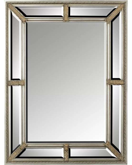 Зеркало в раме "Ларри" Silver