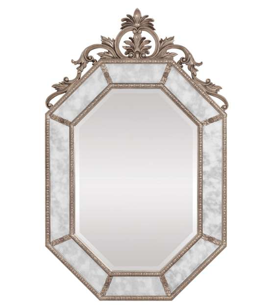 Зеркало в раме “Лидс” Florentine Silver/19