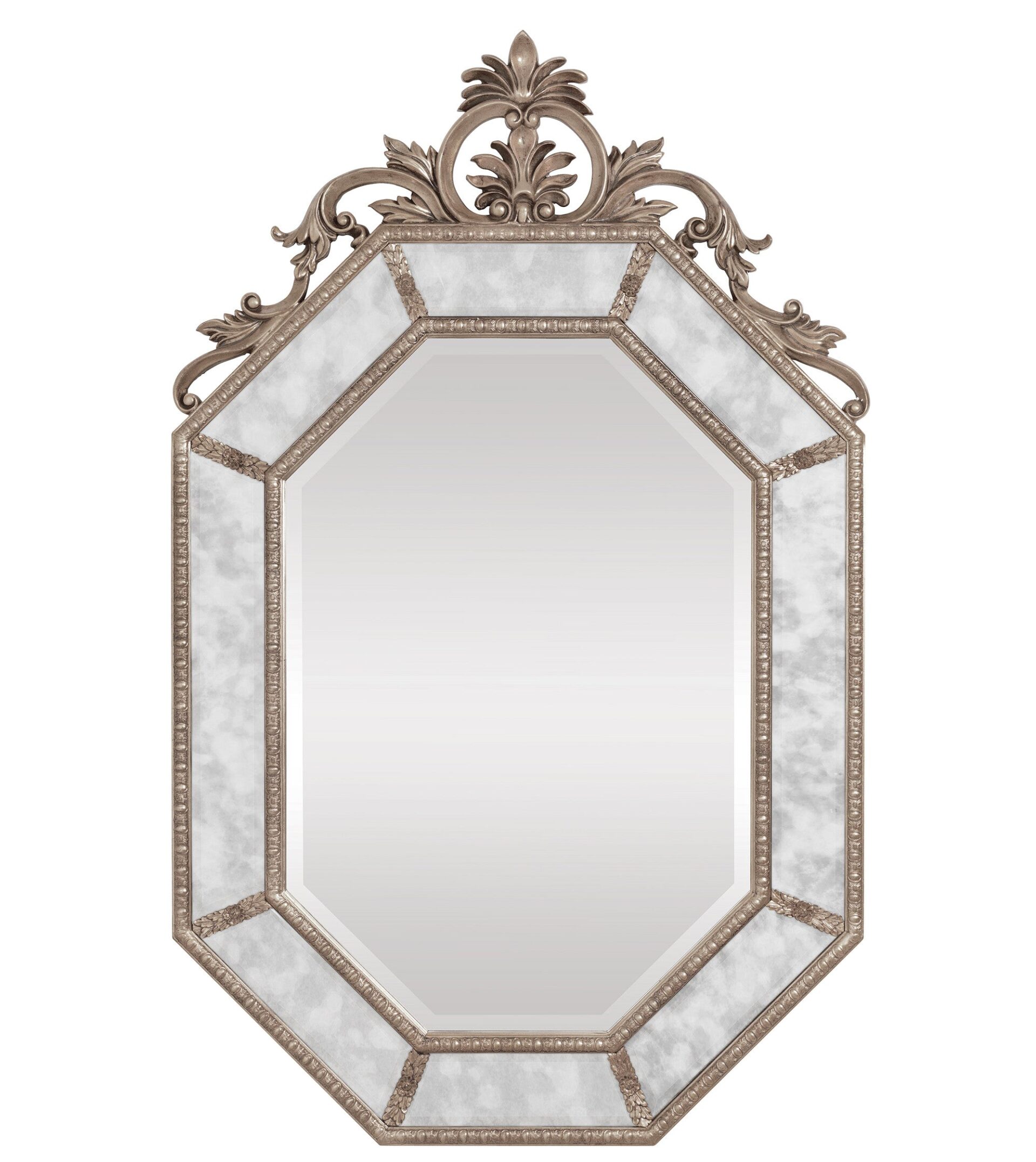 Зеркало в раме “Лидс” Florentine Silver/19