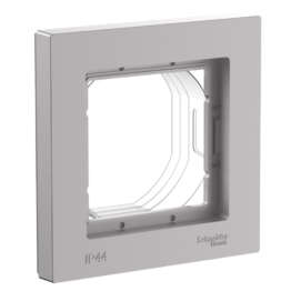 ATLASDESIGN AQUA 1-постовая РАМКА, IP44, АЛЮМИНИЙ