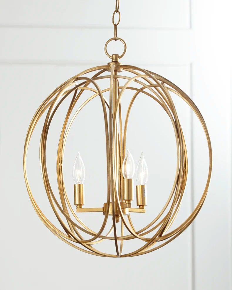 Большая золотая люстра “Килиан” — изображение 2