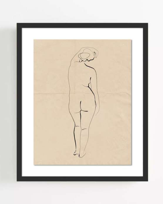 Интерьерный постер “Nude”