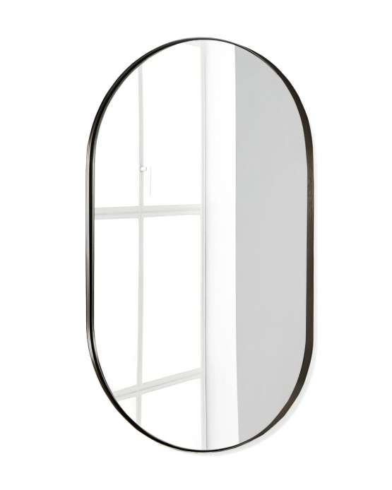 Зеркало в раме “Аманда” black silver