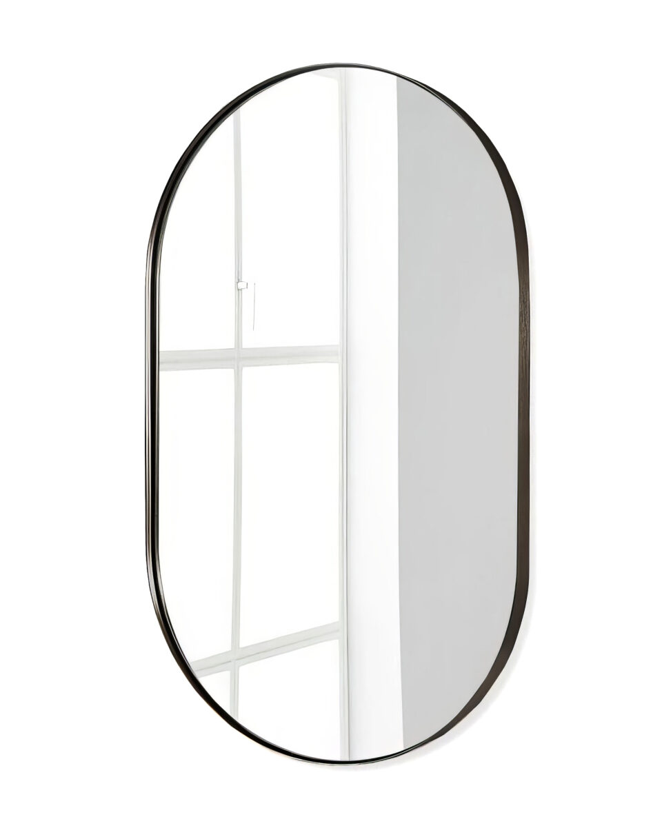 Зеркало в раме “Аманда” black silver