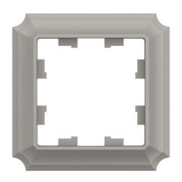 ATLASDESIGN ANTIQUE 1-постовая РАМКА, ШАМПАНЬ