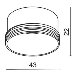 Комплектующие для светильника Technical RingS-5-W