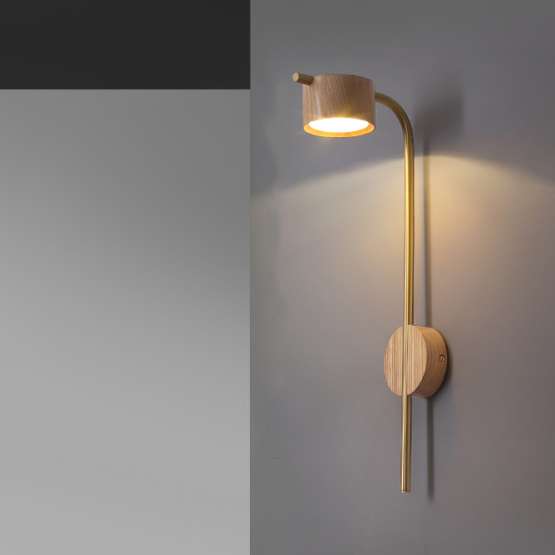 Настенный Светильник Patsy H55 Light Brown By Imperiumloft