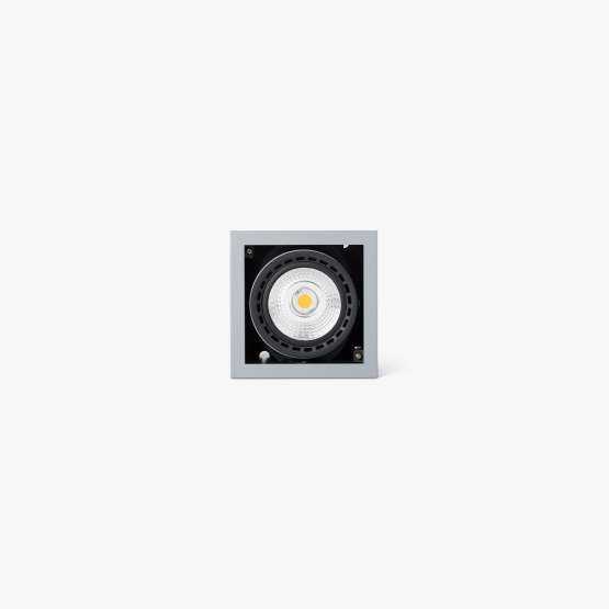 Встраиваемый светильник mini Colin-1 серый LED 18-25W 3000K 20°
