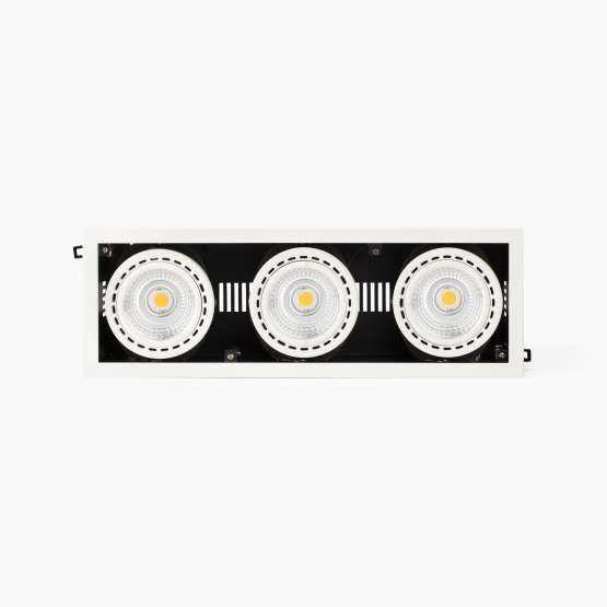 Mini Colin-3 Белый встраиваемый светильник CRI95 54-75Вт 3000K 56°