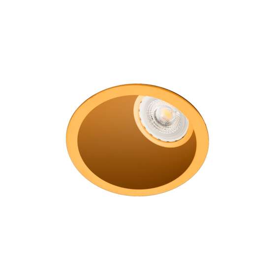 Встраиваемый светильник Fresh золотой GU10 — изображение 2
