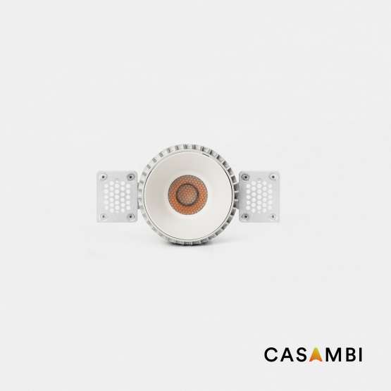 Tulipa Белый встраиваемый даунлайт без рамки 7W 55° 3000K CRI90 Casambi