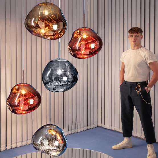 Подвесной Светильник Tom Dixon Melt Pendant Silver D28 By Imperiumloft — изображение 2