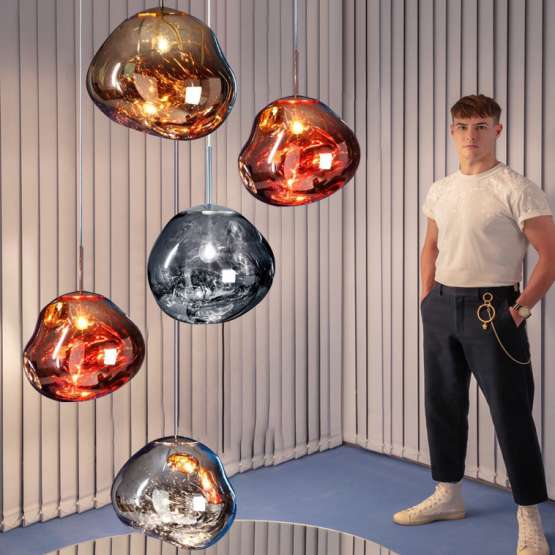Подвесной Светильник Tom Dixon Melt Pendant Silver D15 By Imperiumloft — изображение 2