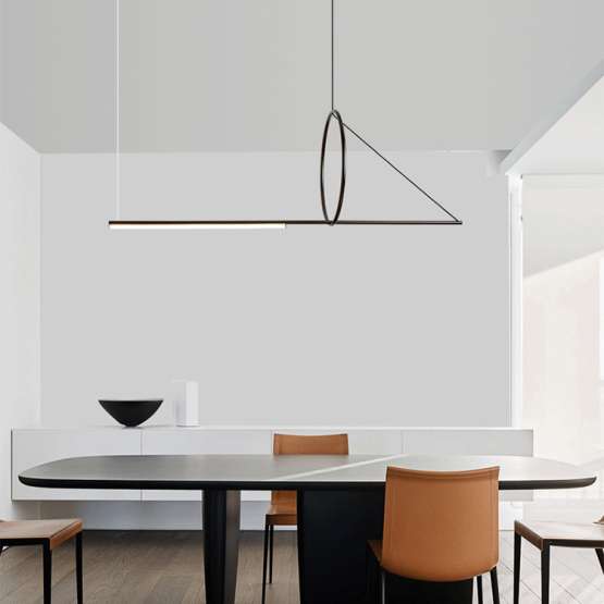 Подвесной Светильник Suspension Cercle Et Trait – Graphite Satine L170 By
                    Imperiumloft — изображение 2