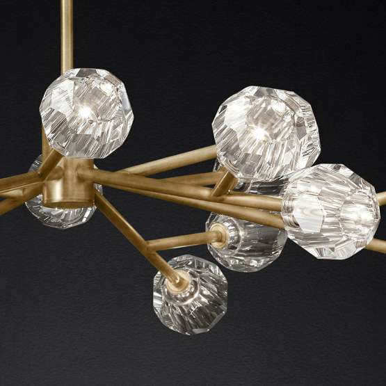 Люстра Boule De Cristal Round Chandelier 18 By Imperiumloft — изображение 2