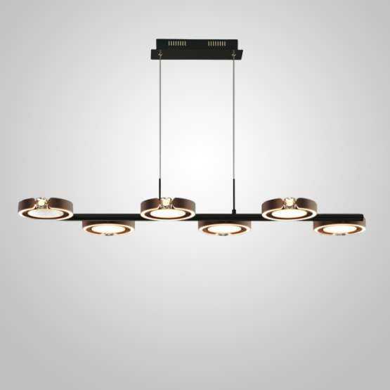 Подвесной Светильник Sellif Long Brown By Imperiumloft