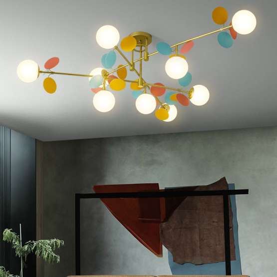 Потолочная Люстра Matisse B D120 Black Multicolor By Imperiumloft — изображение 3