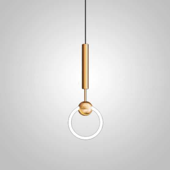 Подвесной Светильник Finnur Ring D20 Brass By Imperiumloft