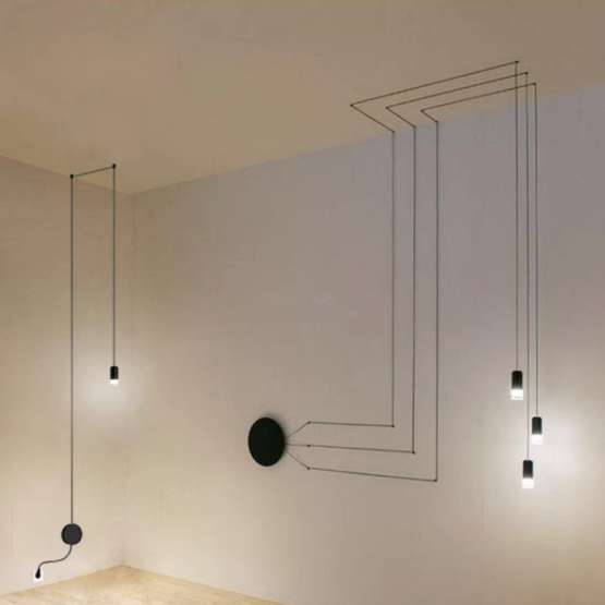 Подвесной Светильник Via Wireflow Polyhedral 0363 Freeform Suspension Lamp By
                    Imperiumloft — изображение 2