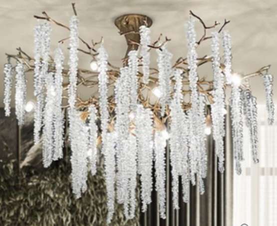 Люстра Coral Crystals Ceiling Copper II D80 — изображение 3