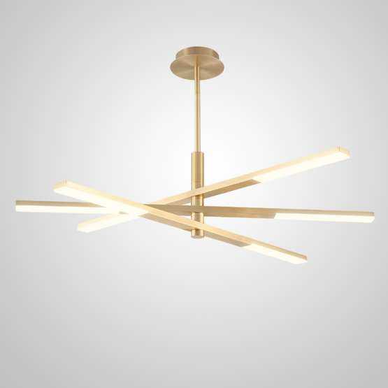 Подвесная Люстра Orton На 3 D96 Gold By Imperiumloft
