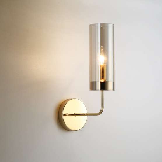 Настенный Светильник Agne Blue Glass Tube Wall Light By Imperiumloft — изображение 2