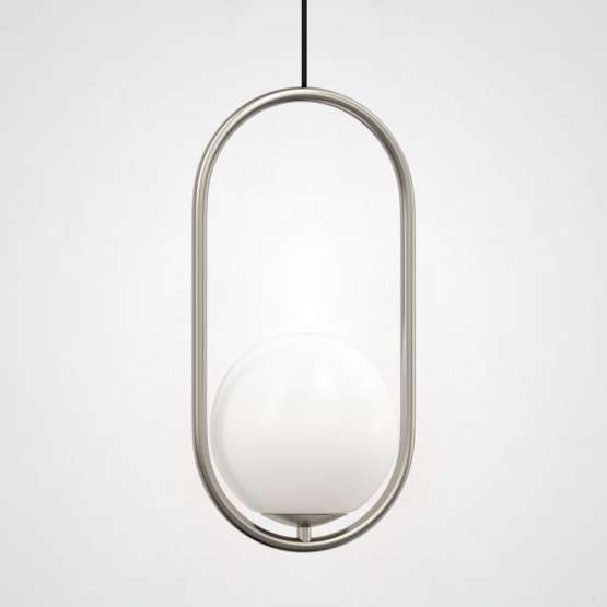 Подвесной Светильник Matthew Mccormick Hoop 40 Silver Mila Pendant By
                    Imperiumloft