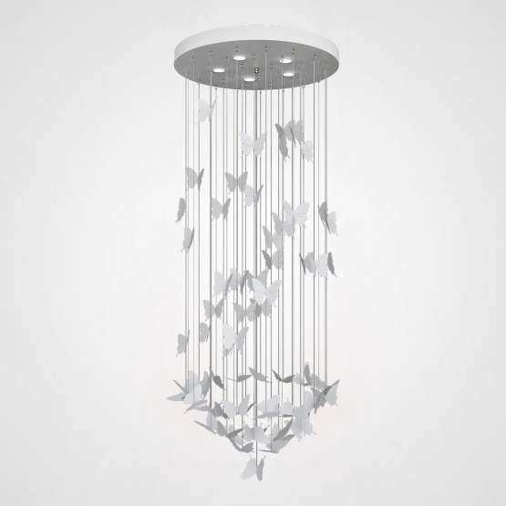 Люстра Night Butterflies Chandelier D40 H100 By Imperiumloft