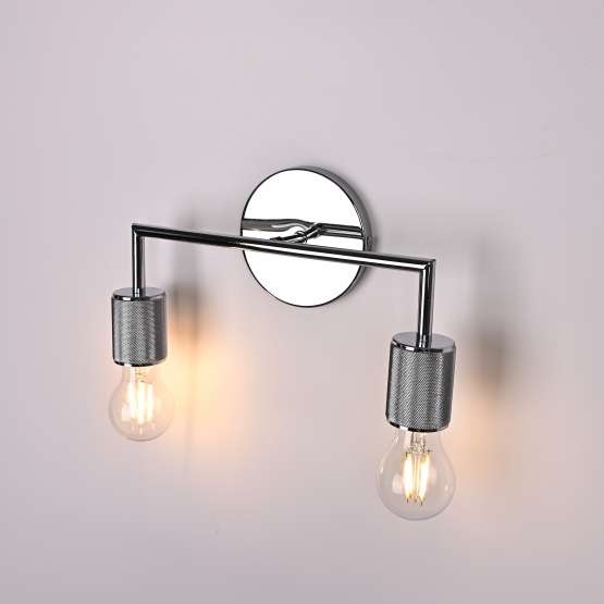 Бра Rh Utilitaire Double Sconce Silver By Imperiumloft — изображение 3