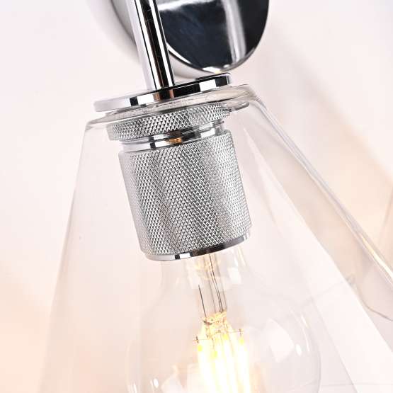 Бра Rh Utilitaire Funnel Shade Double Sconce Silver By Imperiumloft — изображение 3