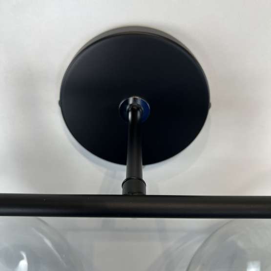 Бра Rh Utilitaire Globe Shade Double Sconce Black By Imperiumloft — изображение 2