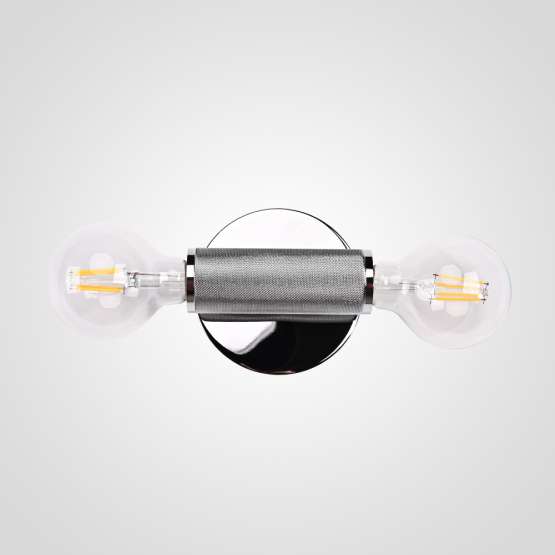 Бра Rh Utilitaire Inline Sconce Silver By Imperiumloft