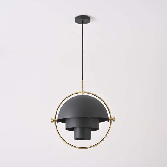 Люстра Louis Weisdorff Gubi Multi-Lite Suspension Lamp Black By Imperiumloft — изображение 2